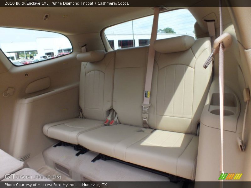White Diamond Tricoat / Cashmere/Cocoa 2010 Buick Enclave CXL