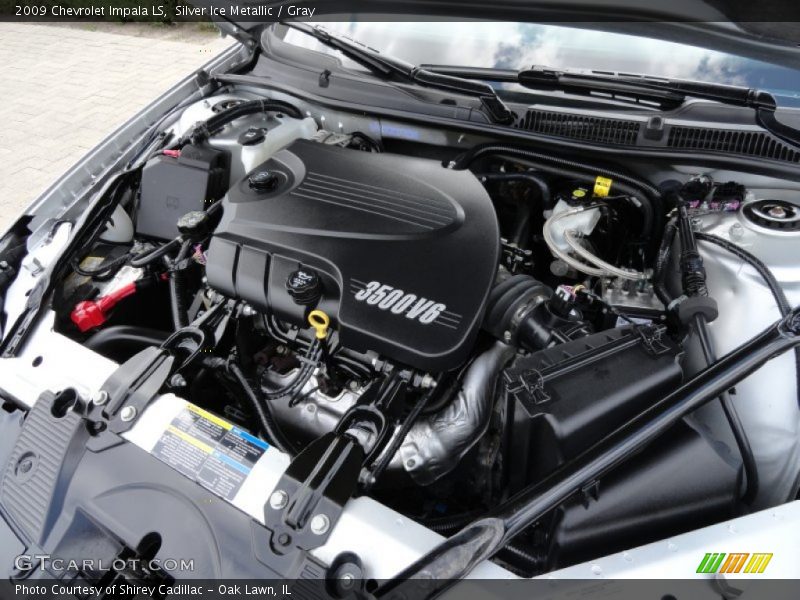 Silver Ice Metallic / Gray 2009 Chevrolet Impala LS