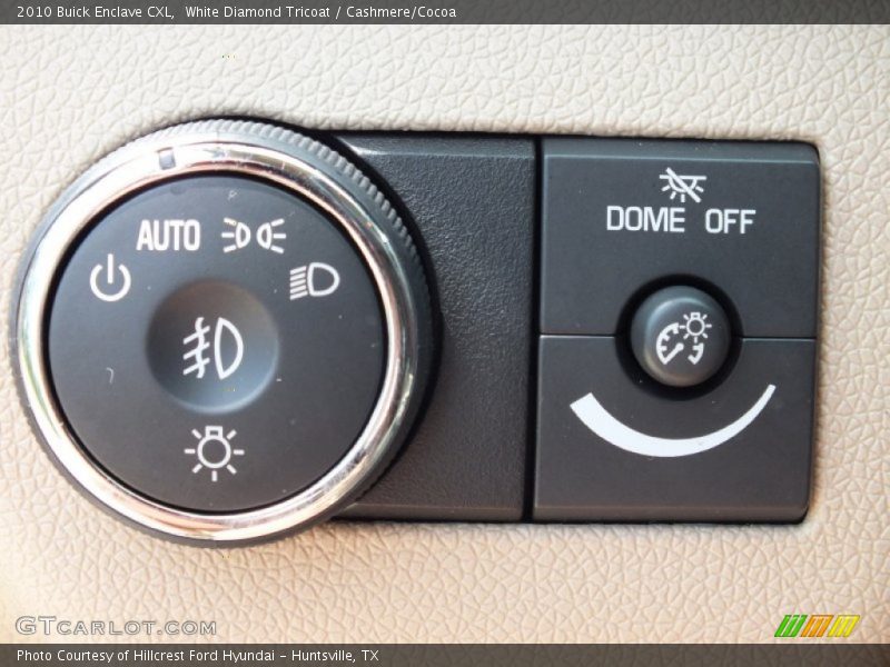 White Diamond Tricoat / Cashmere/Cocoa 2010 Buick Enclave CXL