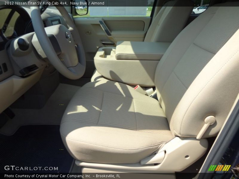 Navy Blue / Almond 2012 Nissan Titan SV King Cab 4x4