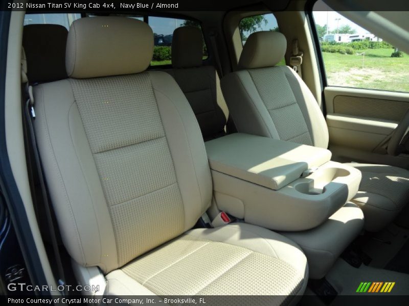 Navy Blue / Almond 2012 Nissan Titan SV King Cab 4x4