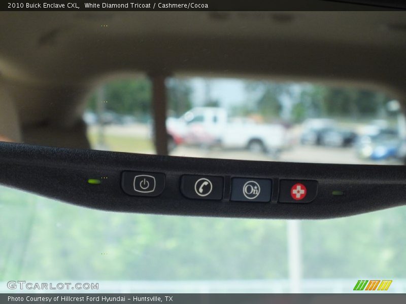 White Diamond Tricoat / Cashmere/Cocoa 2010 Buick Enclave CXL