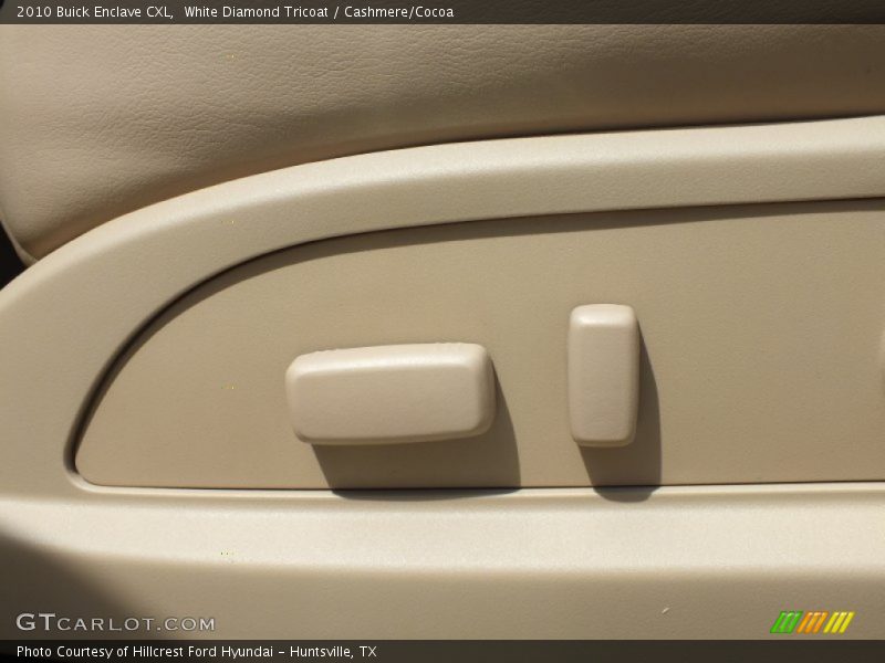 White Diamond Tricoat / Cashmere/Cocoa 2010 Buick Enclave CXL