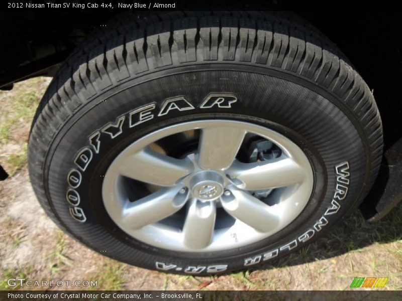 Navy Blue / Almond 2012 Nissan Titan SV King Cab 4x4