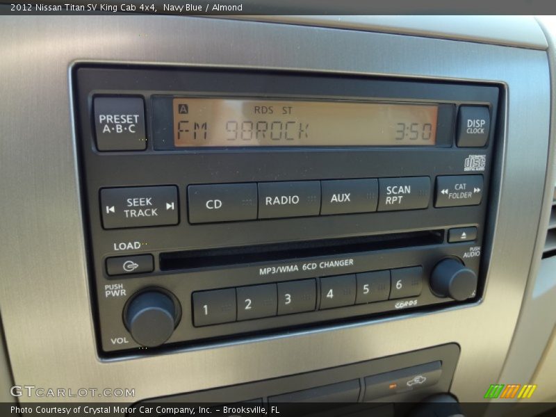 Audio System of 2012 Titan SV King Cab 4x4