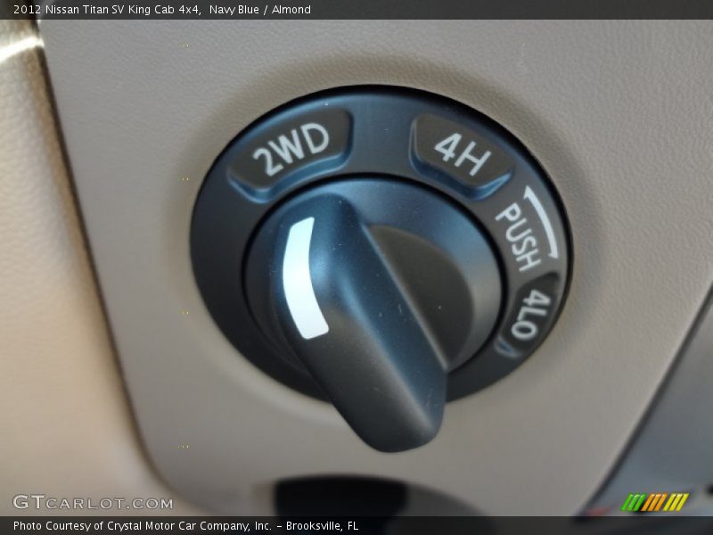 Controls of 2012 Titan SV King Cab 4x4