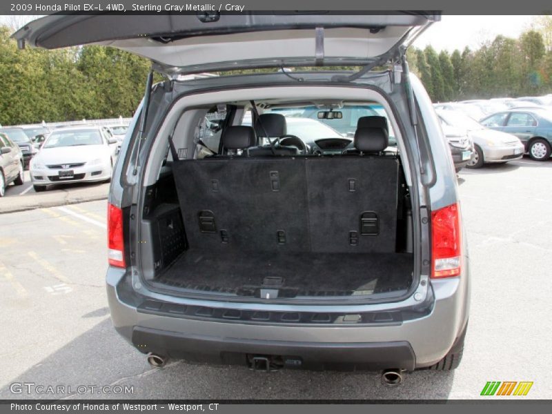 Sterling Gray Metallic / Gray 2009 Honda Pilot EX-L 4WD