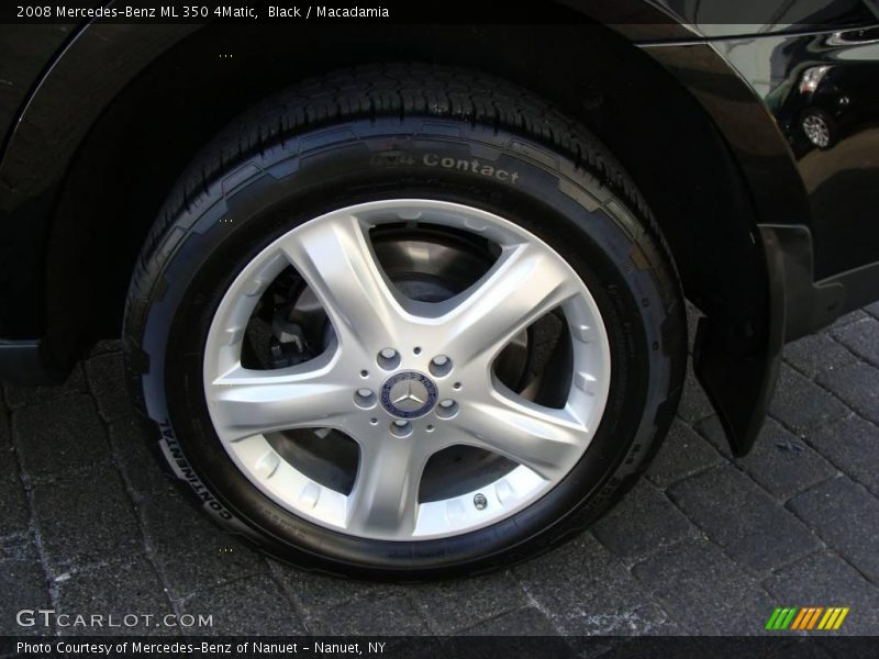 Black / Macadamia 2008 Mercedes-Benz ML 350 4Matic