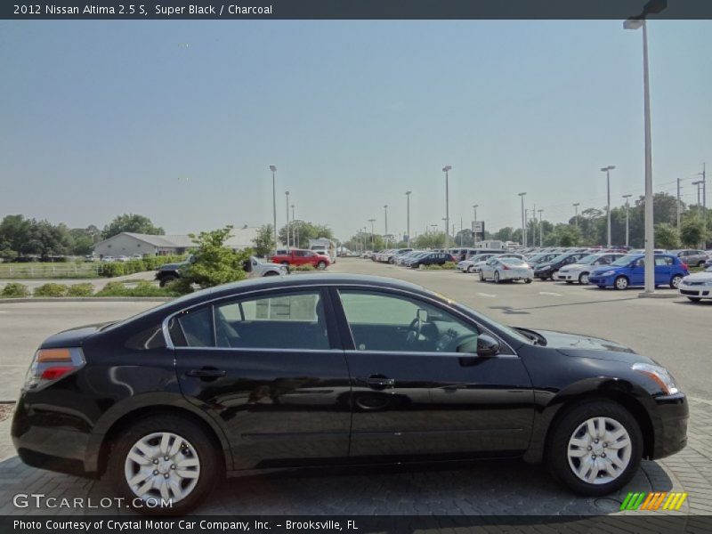 Super Black / Charcoal 2012 Nissan Altima 2.5 S