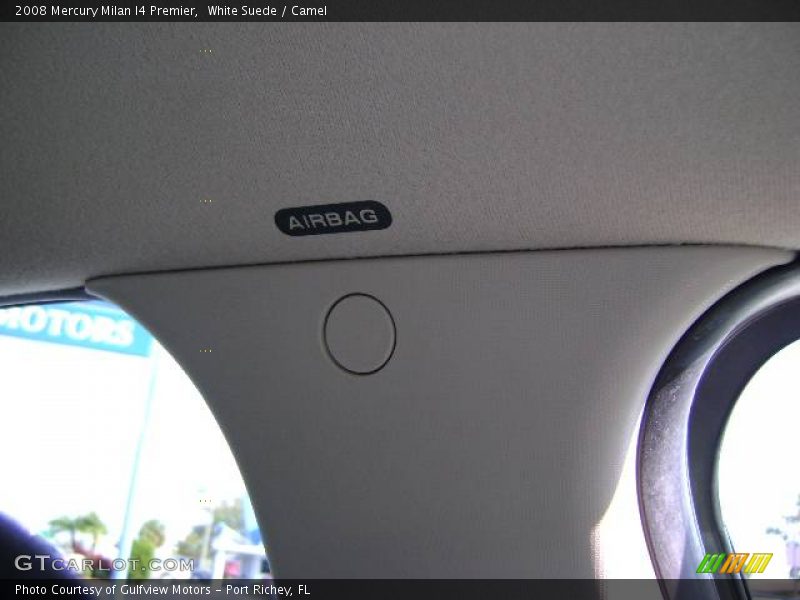 White Suede / Camel 2008 Mercury Milan I4 Premier