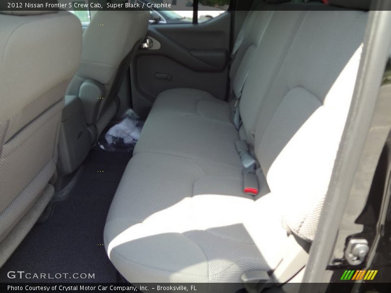 Super Black / Graphite 2012 Nissan Frontier S Crew Cab