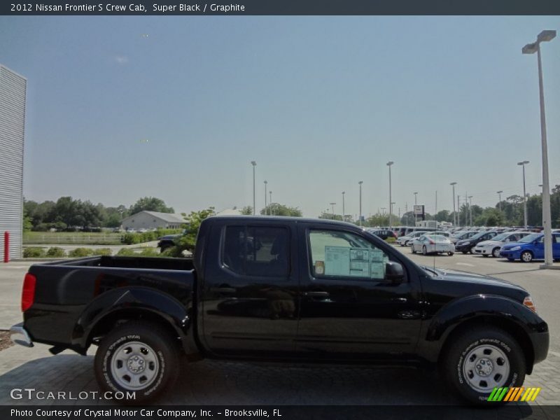 Super Black / Graphite 2012 Nissan Frontier S Crew Cab