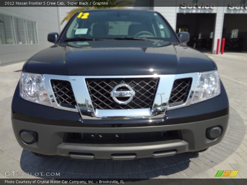 Super Black / Graphite 2012 Nissan Frontier S Crew Cab