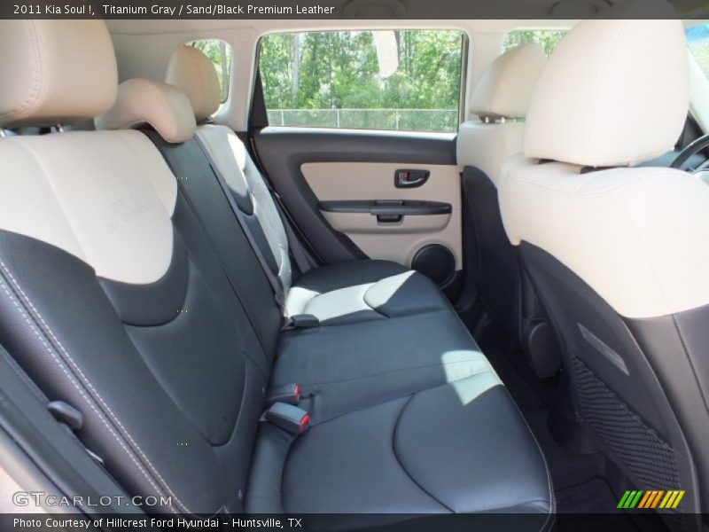 Titanium Gray / Sand/Black Premium Leather 2011 Kia Soul !