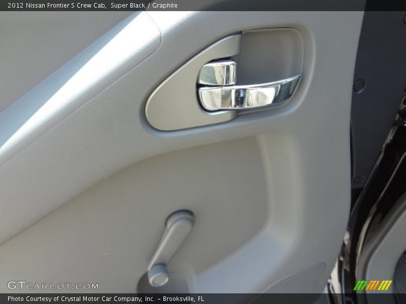 Super Black / Graphite 2012 Nissan Frontier S Crew Cab