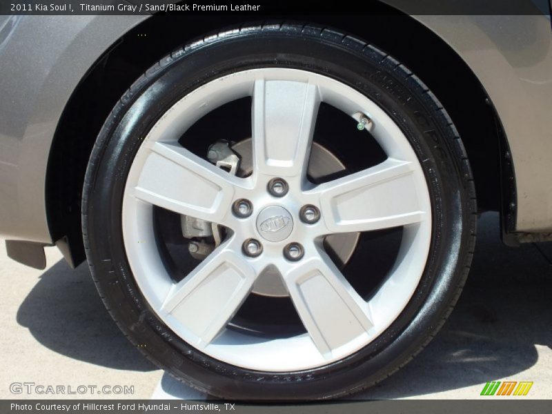 Titanium Gray / Sand/Black Premium Leather 2011 Kia Soul !