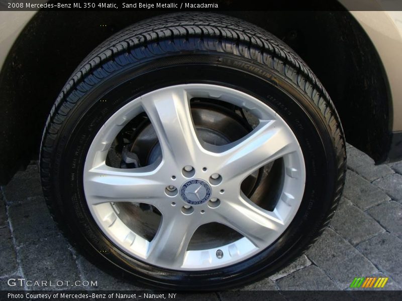 Sand Beige Metallic / Macadamia 2008 Mercedes-Benz ML 350 4Matic