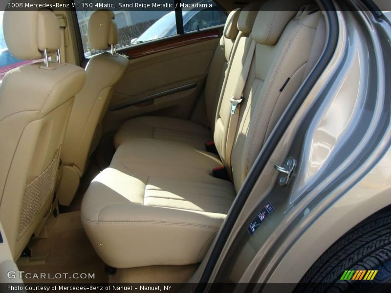 Sand Beige Metallic / Macadamia 2008 Mercedes-Benz ML 350 4Matic