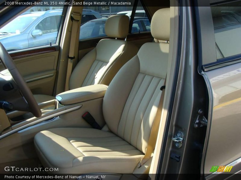 Sand Beige Metallic / Macadamia 2008 Mercedes-Benz ML 350 4Matic