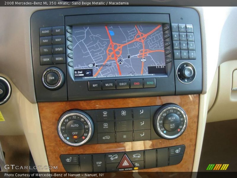 Sand Beige Metallic / Macadamia 2008 Mercedes-Benz ML 350 4Matic