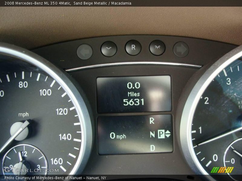 Sand Beige Metallic / Macadamia 2008 Mercedes-Benz ML 350 4Matic