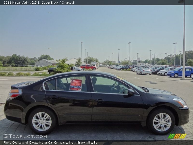 Super Black / Charcoal 2012 Nissan Altima 2.5 S