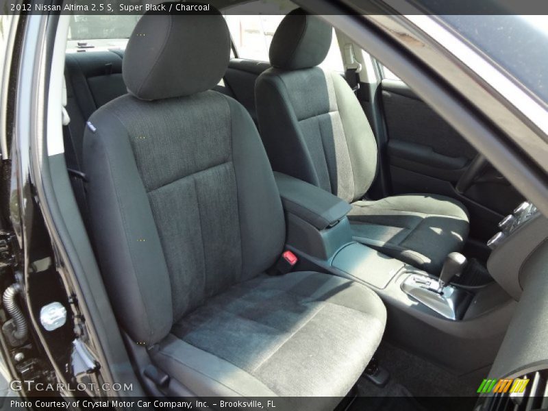 Super Black / Charcoal 2012 Nissan Altima 2.5 S