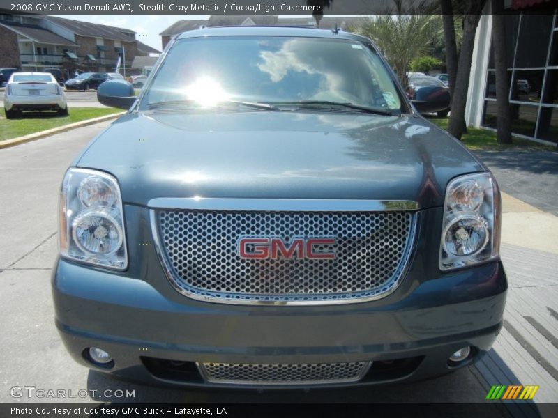 Stealth Gray Metallic / Cocoa/Light Cashmere 2008 GMC Yukon Denali AWD