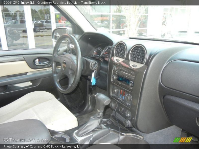 Cranberry Red Metallic / Light Tan/Ebony Black 2006 GMC Envoy SLE