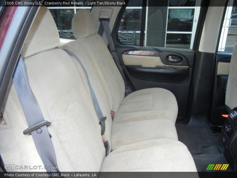 Cranberry Red Metallic / Light Tan/Ebony Black 2006 GMC Envoy SLE