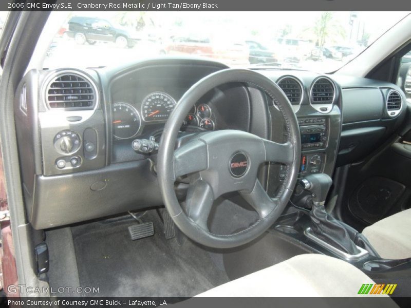 Cranberry Red Metallic / Light Tan/Ebony Black 2006 GMC Envoy SLE