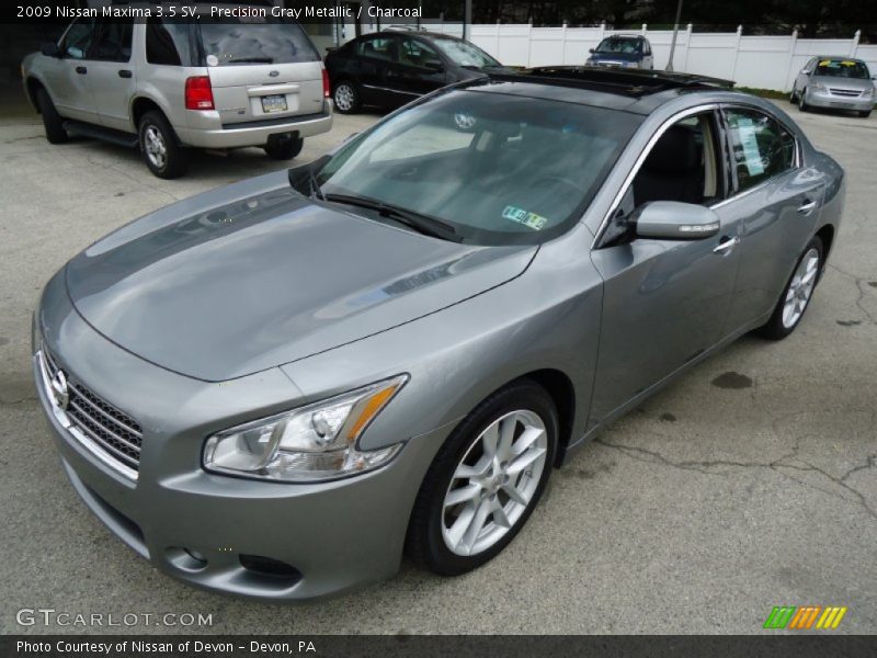 Precision Gray Metallic / Charcoal 2009 Nissan Maxima 3.5 SV