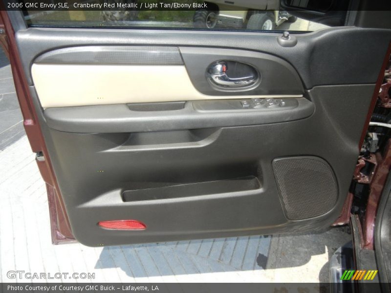 Cranberry Red Metallic / Light Tan/Ebony Black 2006 GMC Envoy SLE