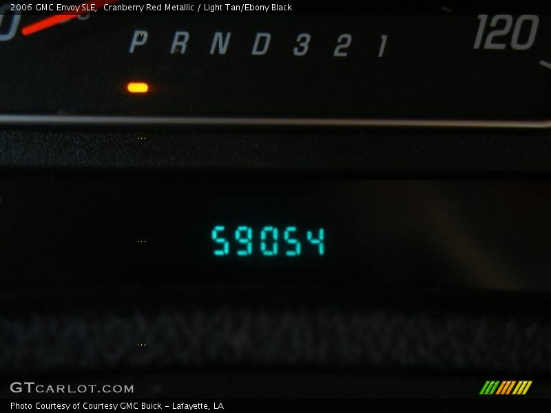 Cranberry Red Metallic / Light Tan/Ebony Black 2006 GMC Envoy SLE
