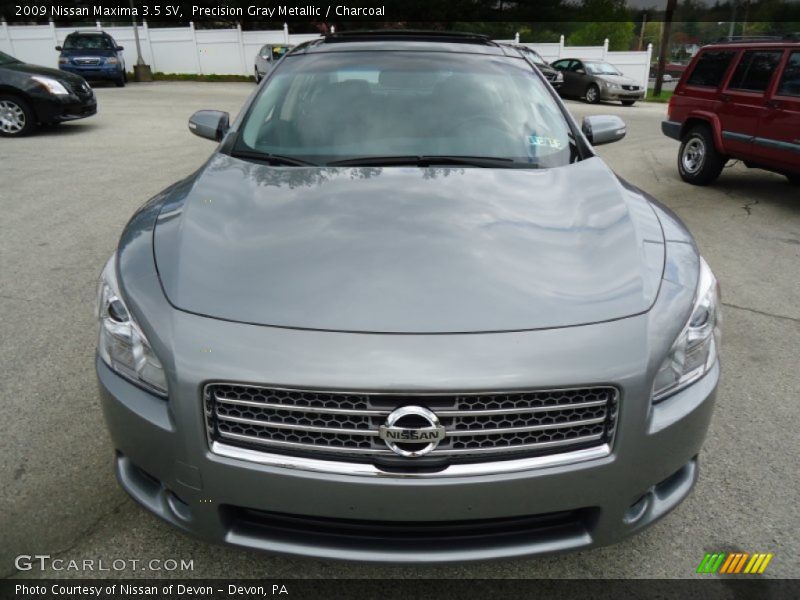 Precision Gray Metallic / Charcoal 2009 Nissan Maxima 3.5 SV