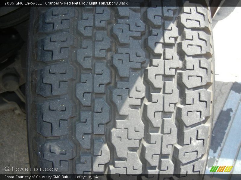 Cranberry Red Metallic / Light Tan/Ebony Black 2006 GMC Envoy SLE