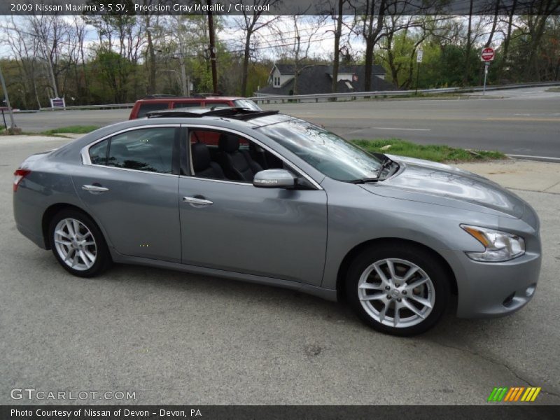 Precision Gray Metallic / Charcoal 2009 Nissan Maxima 3.5 SV