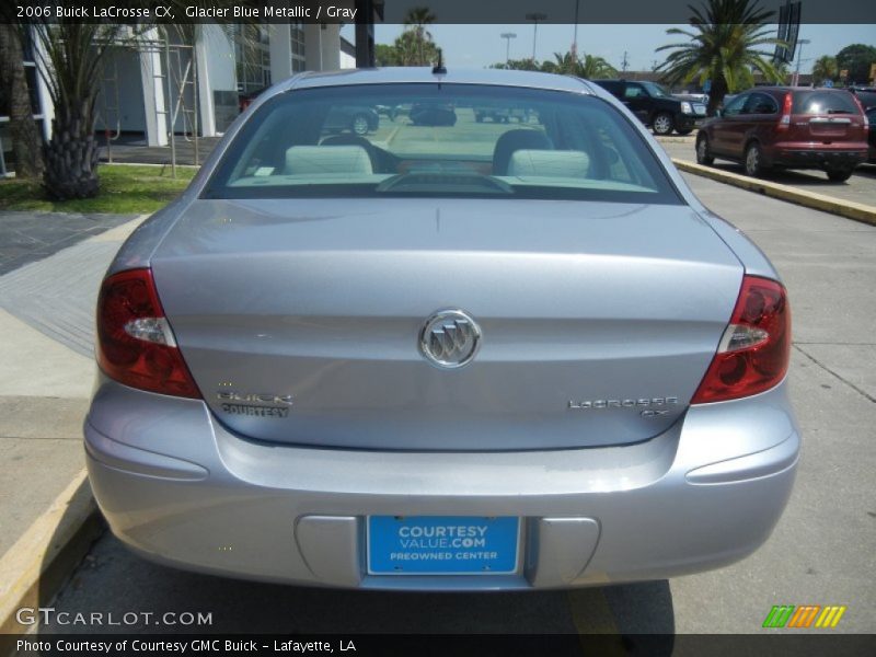 Glacier Blue Metallic / Gray 2006 Buick LaCrosse CX