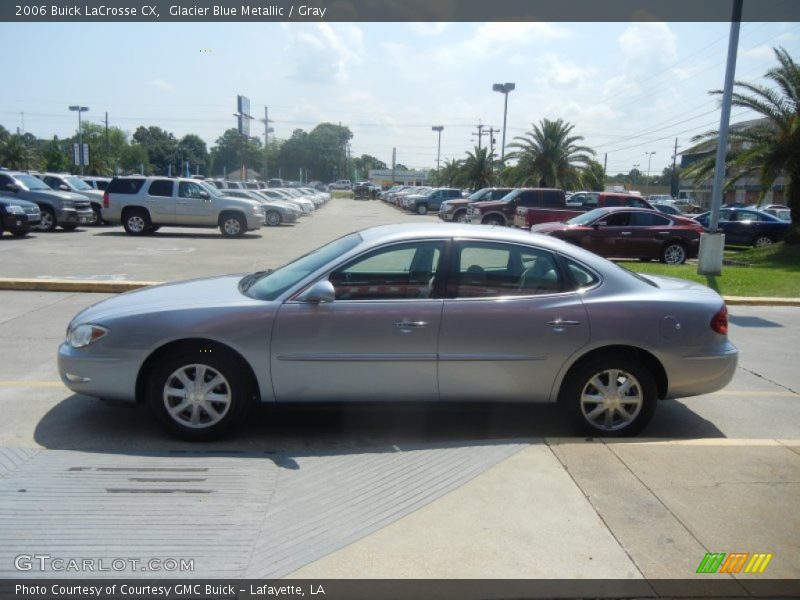 Glacier Blue Metallic / Gray 2006 Buick LaCrosse CX