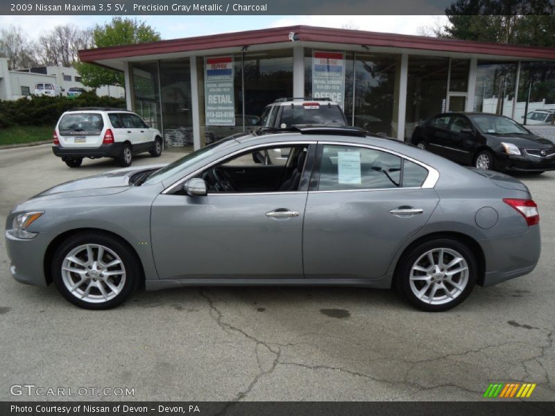 Precision Gray Metallic / Charcoal 2009 Nissan Maxima 3.5 SV