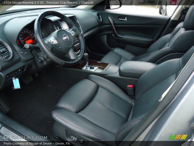 Precision Gray Metallic / Charcoal 2009 Nissan Maxima 3.5 SV