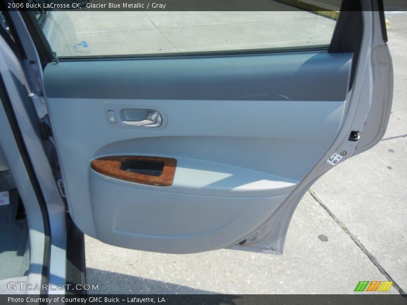 Glacier Blue Metallic / Gray 2006 Buick LaCrosse CX