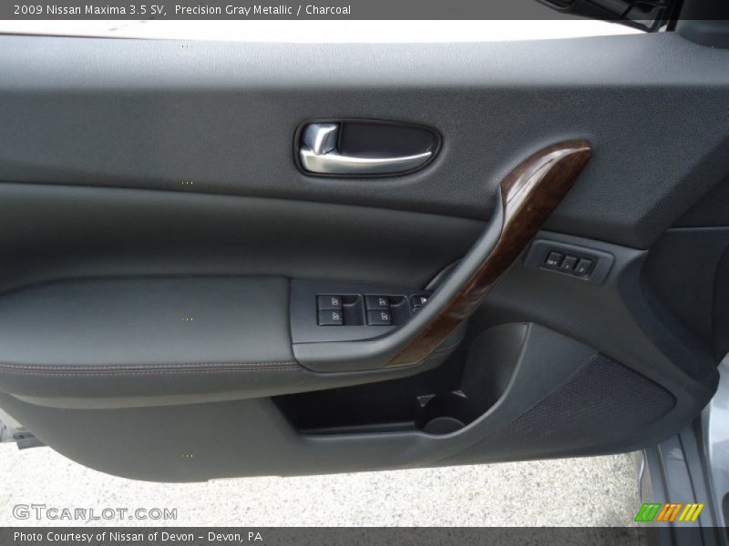 Precision Gray Metallic / Charcoal 2009 Nissan Maxima 3.5 SV