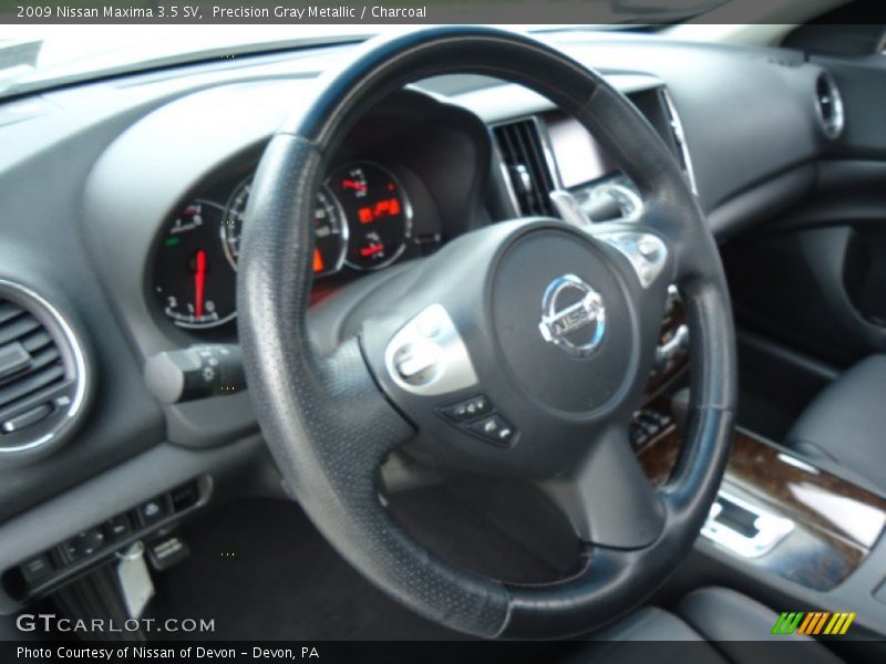 Precision Gray Metallic / Charcoal 2009 Nissan Maxima 3.5 SV