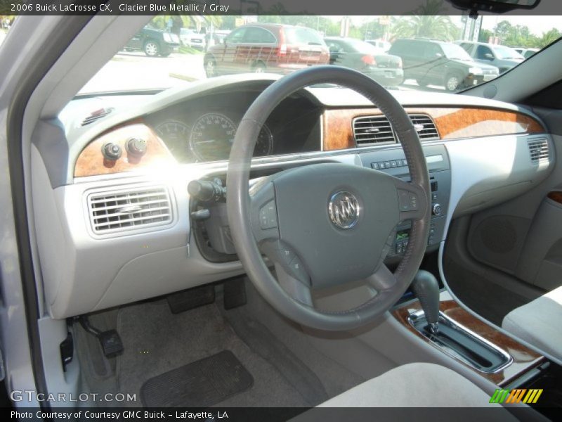 Glacier Blue Metallic / Gray 2006 Buick LaCrosse CX