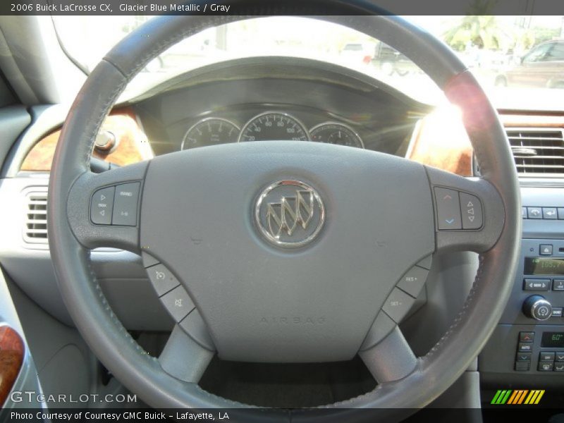 Glacier Blue Metallic / Gray 2006 Buick LaCrosse CX