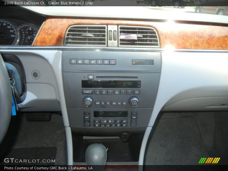 Glacier Blue Metallic / Gray 2006 Buick LaCrosse CX