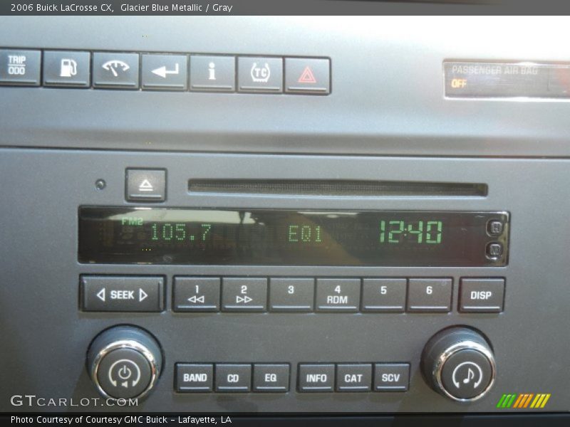 Glacier Blue Metallic / Gray 2006 Buick LaCrosse CX