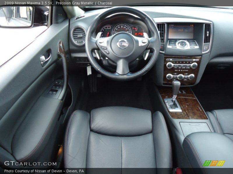 Precision Gray Metallic / Charcoal 2009 Nissan Maxima 3.5 SV