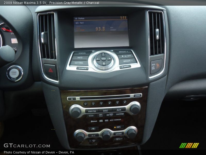 Precision Gray Metallic / Charcoal 2009 Nissan Maxima 3.5 SV